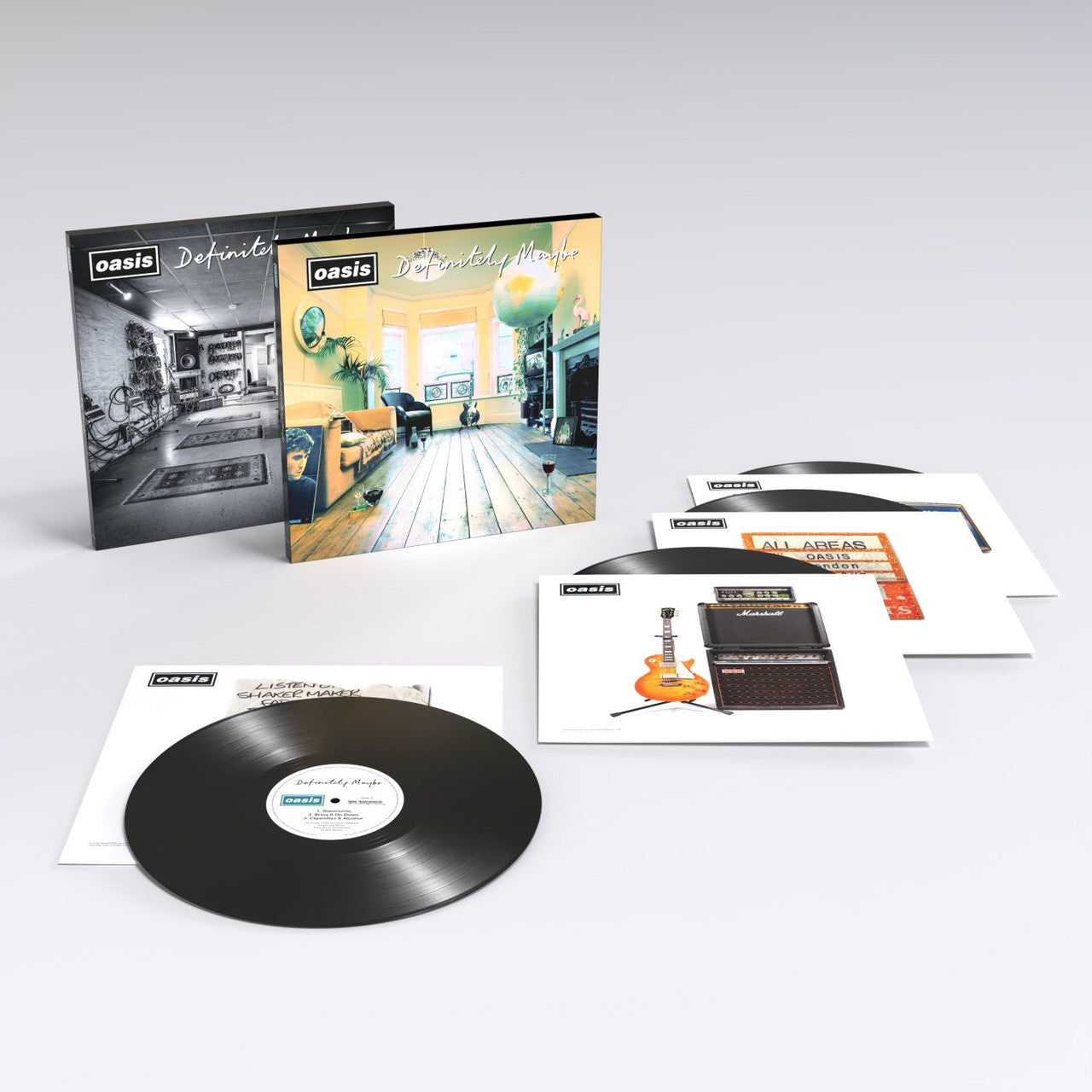 Oasis - Definitely Maybe (30th Anniversary Deluxe Edition) - 4x LP Boxed Set [ Record ]