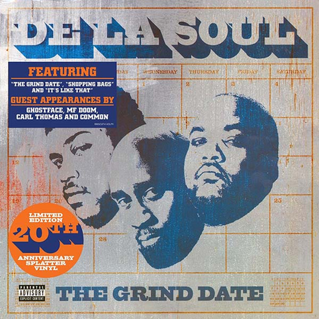 De La Soul - The Grind Date (20th Anniversary) - LP [ Record ]