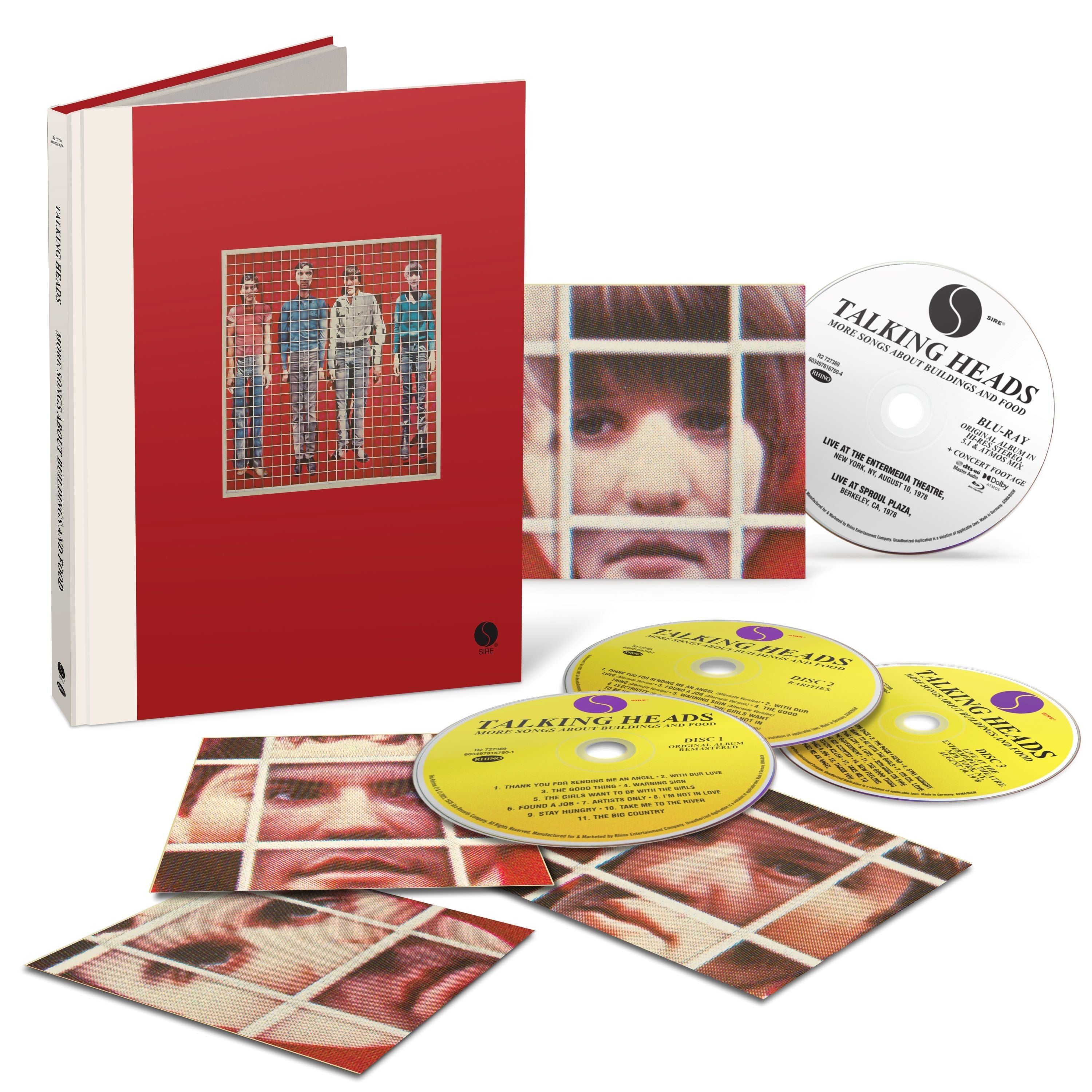Talking Heads - More Songs About Buildings and Food (Deluxe Edition) - CD & Blu-Ray Box Set [ Record ]