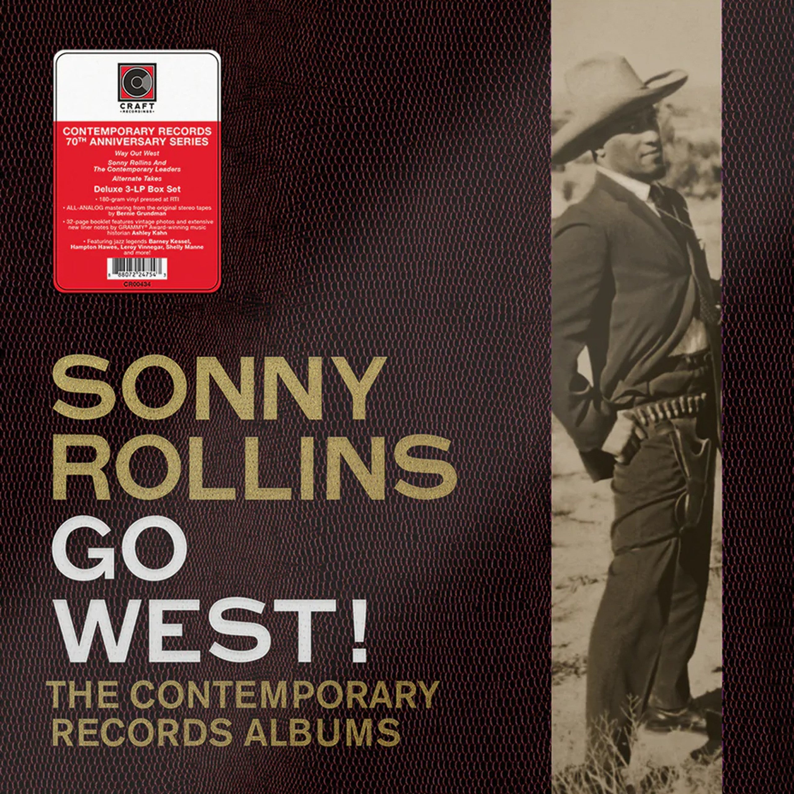 Sonny Rollins - Go West! The Contemporary Records - 3x LP Box Set [ Record ]