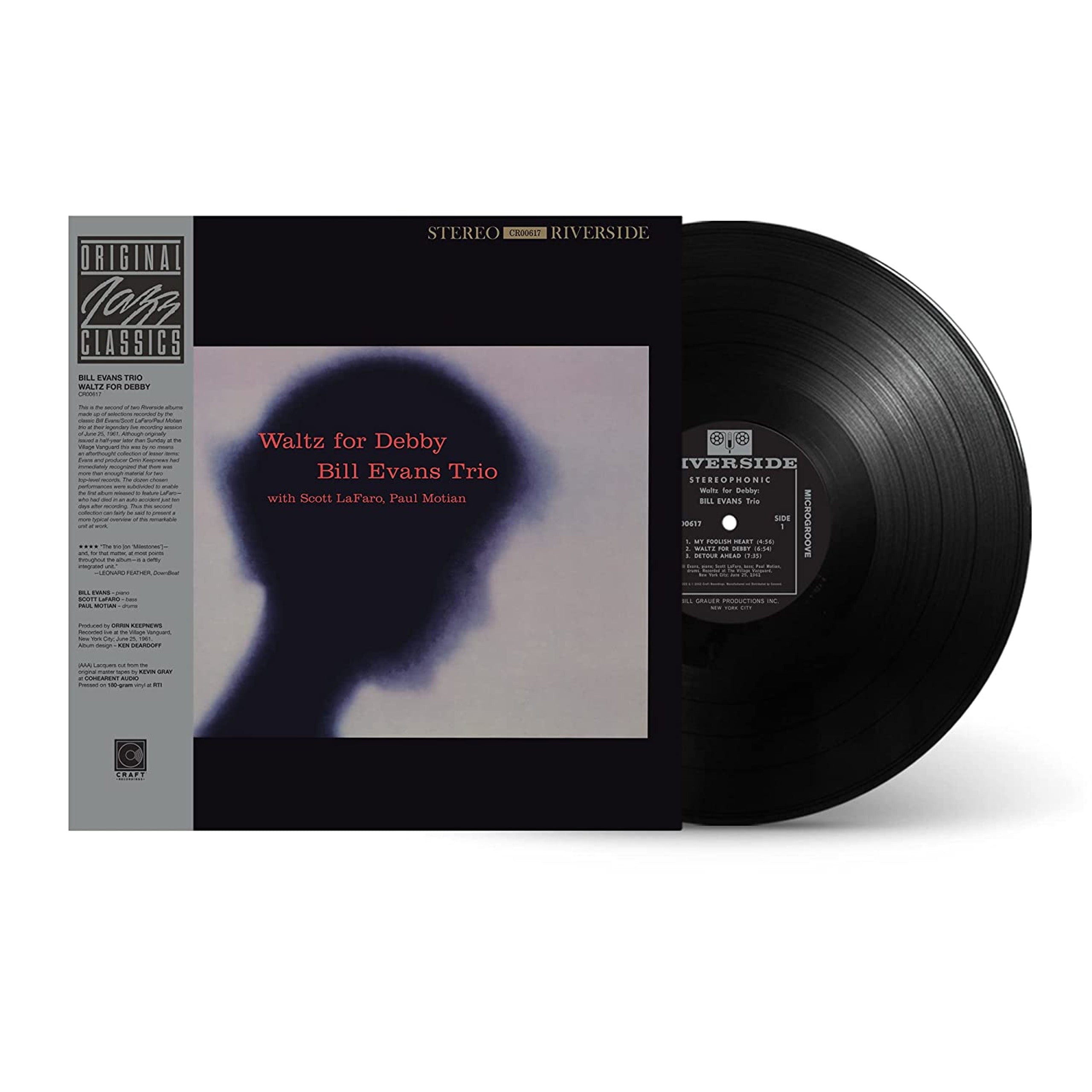 Bill Evans Trio - Waltz for Debby - OJC LP [ Record ]