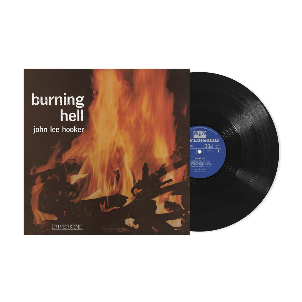 John Lee Hooker - Burning Hell - Bluesville Acoustic Sounds LP [ Record ]