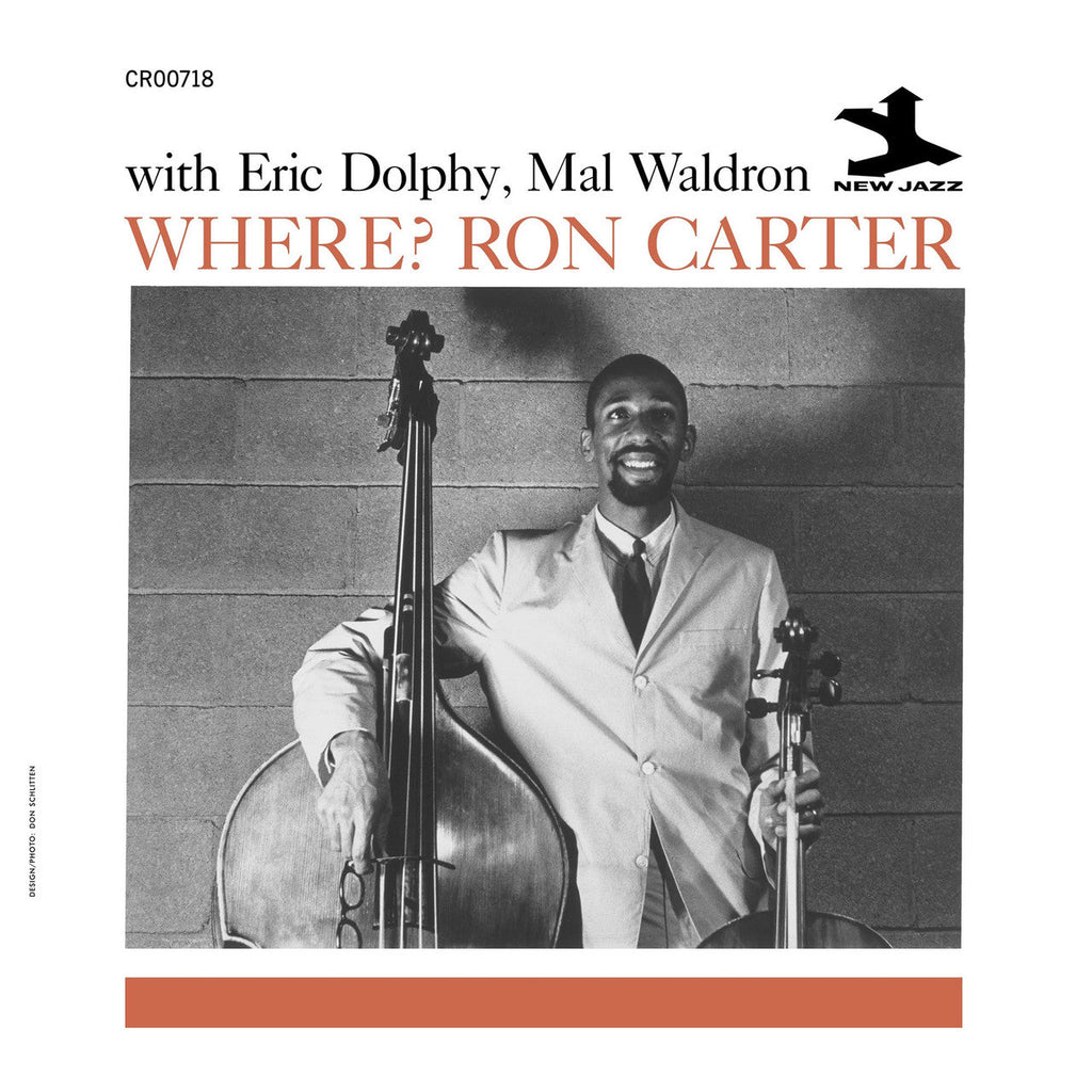 Ron Carter with Eric Dolphy, Mal Waldron - Where? - OJC LP [ Record ]