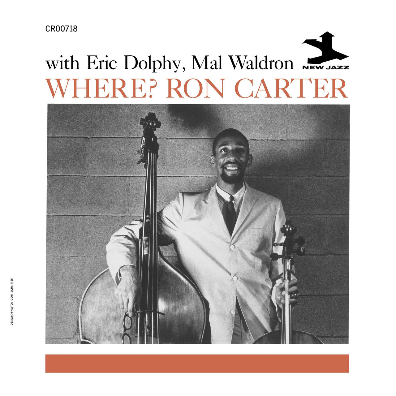 Ron Carter with Eric Dolphy, Mal Waldron - Where? - OJC LP [ Record ]