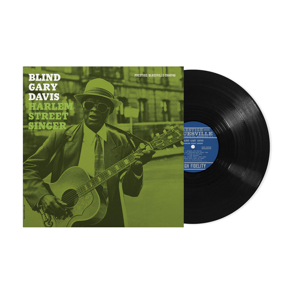 Blind Gary Davis - Harlem Street Singer - Bluesville Acoustic Sounds Series LP [ Record ]