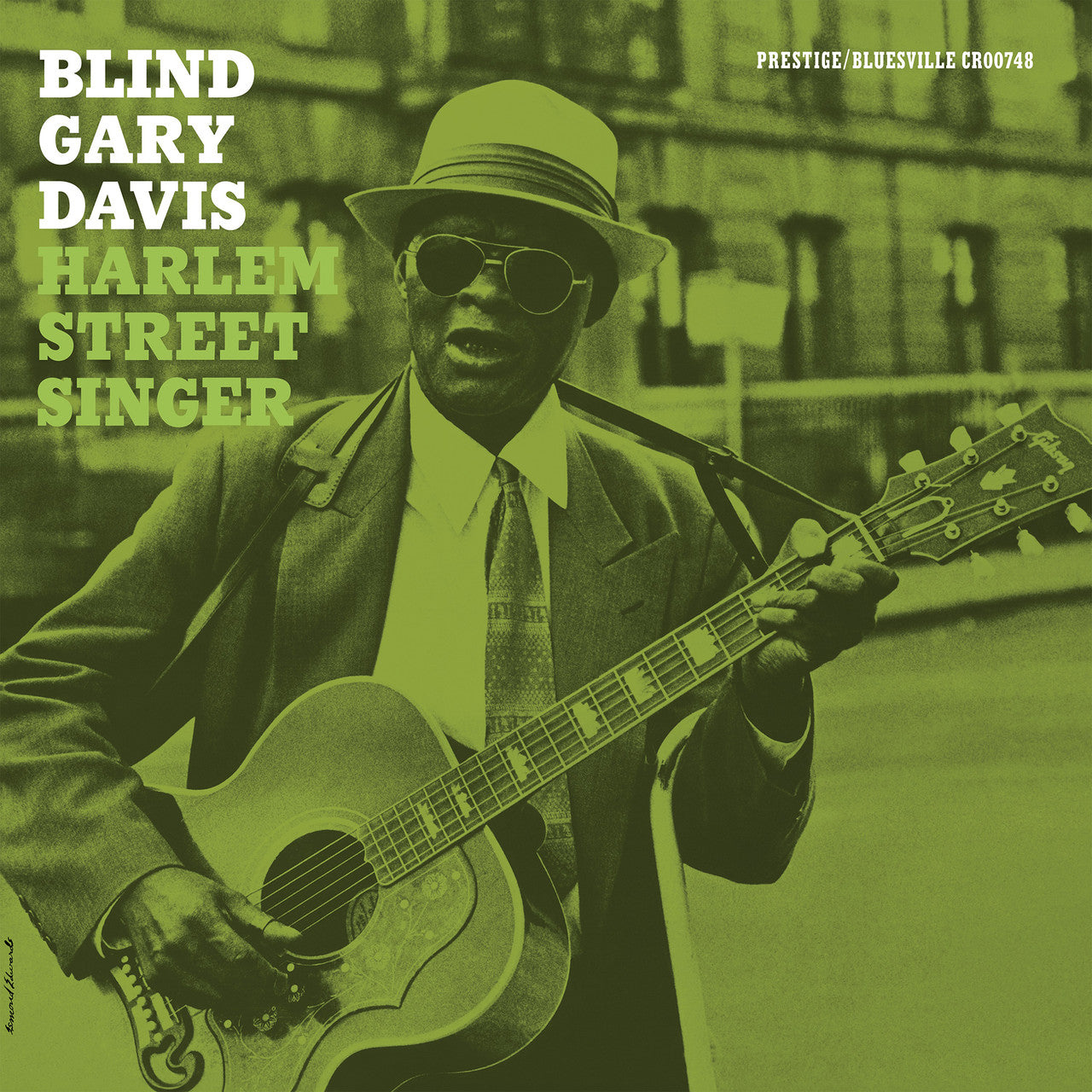 Blind Gary Davis - Harlem Street Singer - Bluesville Acoustic Sounds Series LP [ Record ]