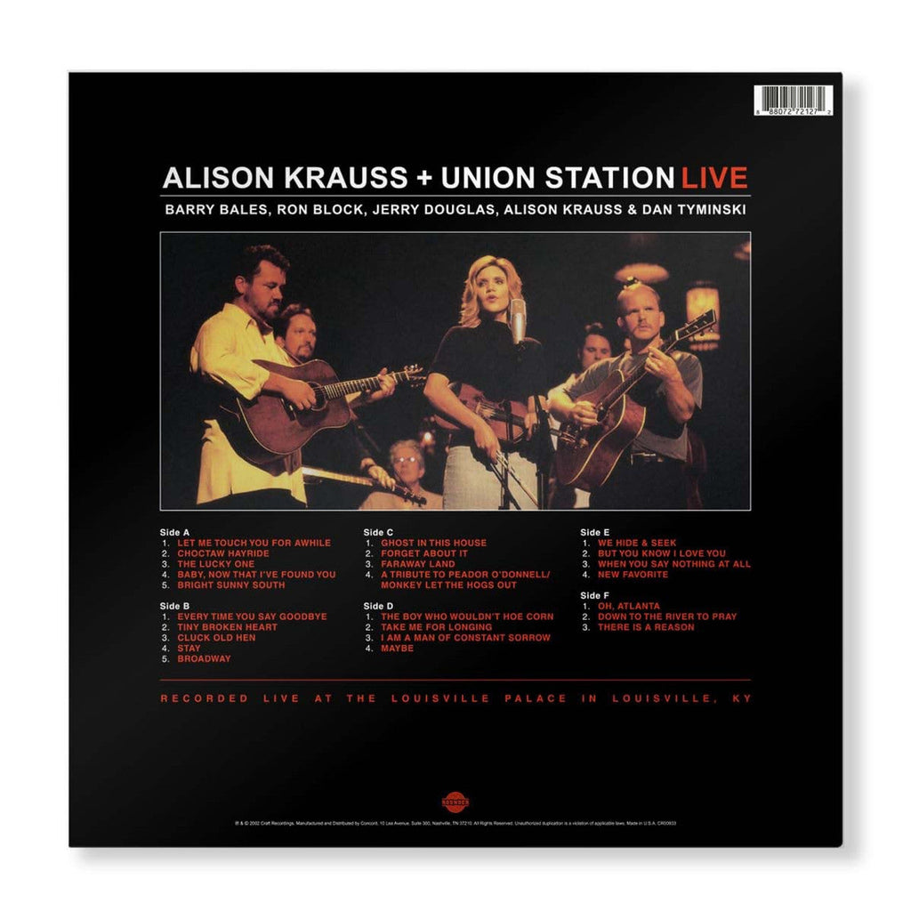 Alison Krauss & Union Station - Live - LP [ Record ]
