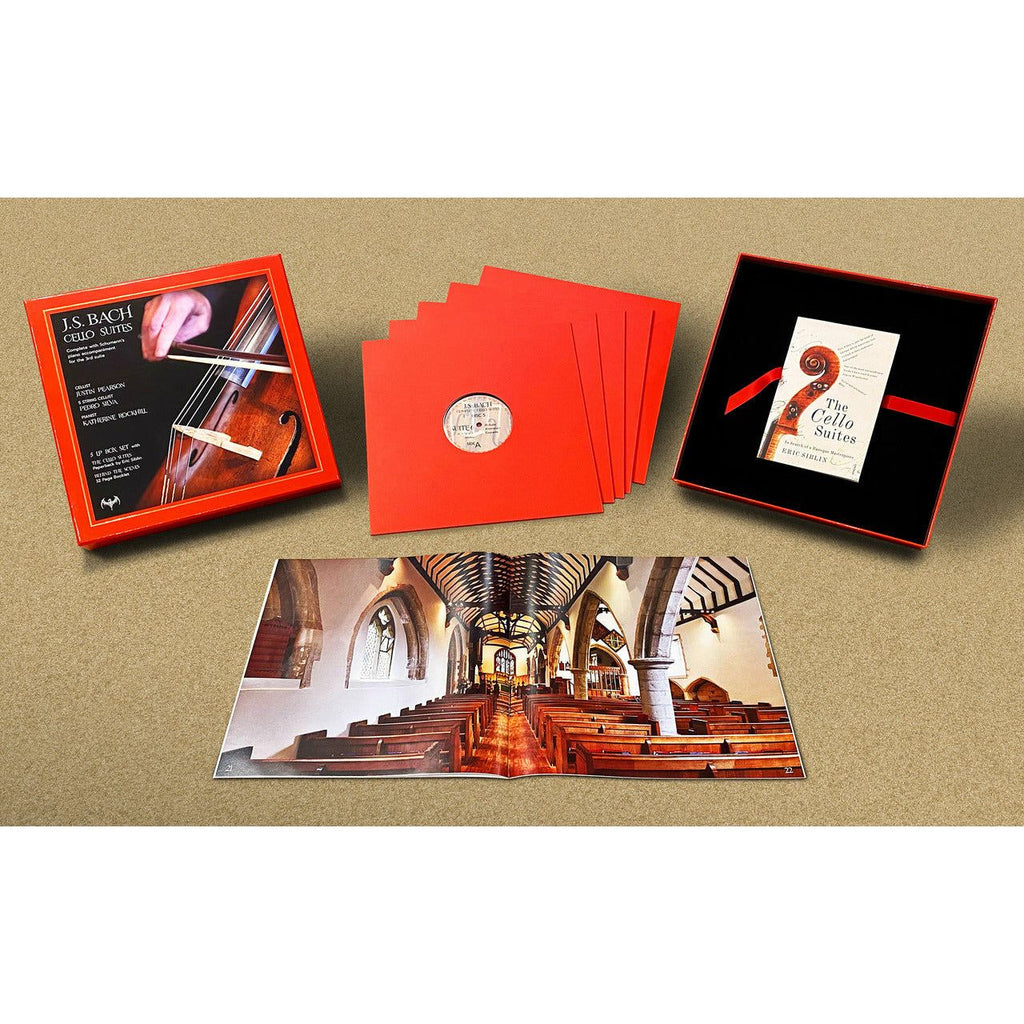 Justin Pearson, Pedro Silva & Katherine Rockhill - J.S. Bach Cello Suites - LP Box Set [ Record ]