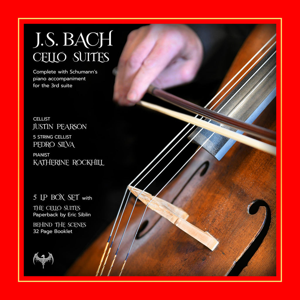 Justin Pearson, Pedro Silva & Katherine Rockhill - J.S. Bach Cello Suites - LP Box Set [ Record ]