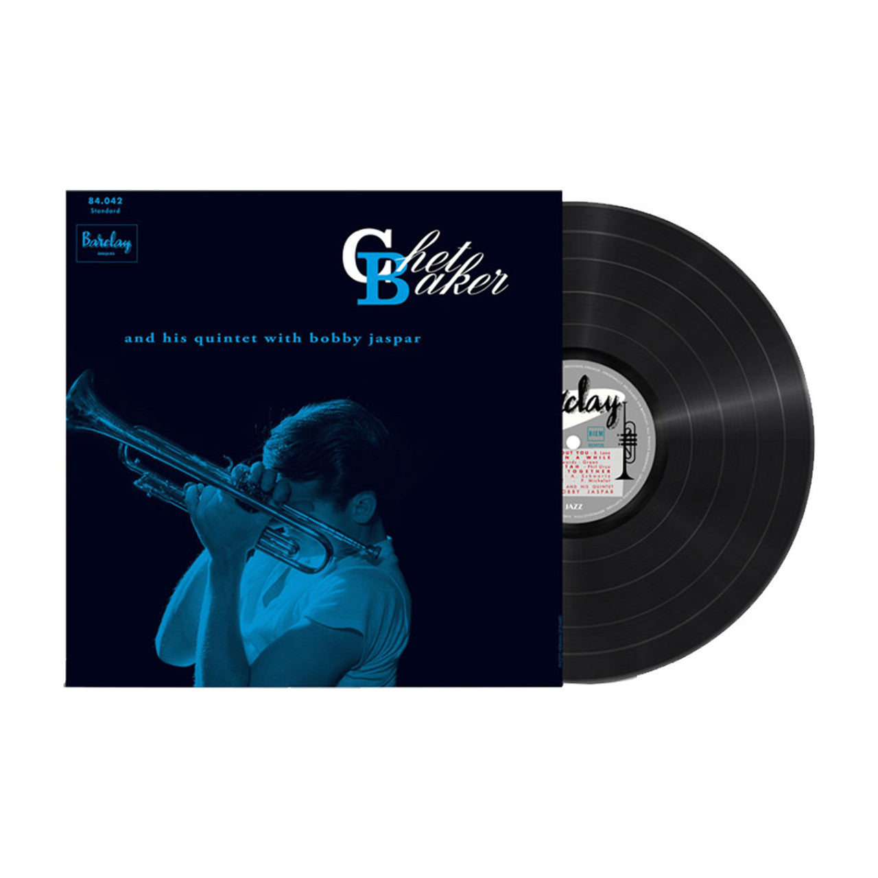 Chet Baker - Chet Baker and His Quintet with Bobby Jaspar (Chet Baker in Paris, Vol. 3) - LP [ Record ]