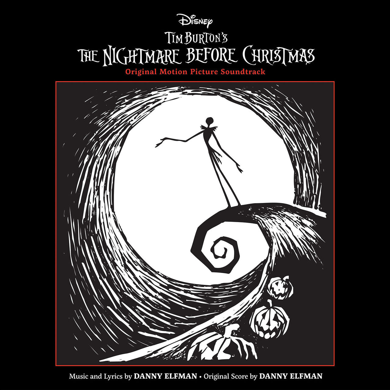 The Nightmare Before Christmas - Danny Elfman - Motion Picture Soundtrack - Zoetrope Picture Disc [ Record ]