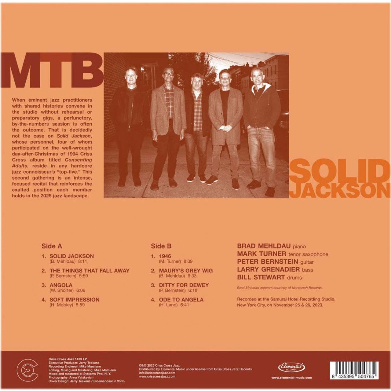 M.T.B. - Solid Jackson - LP [ Record ]