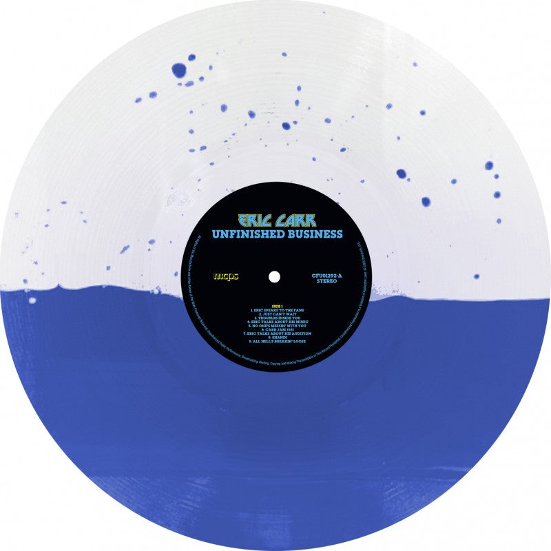 Eric Carr - Unfinished Business - Liquid Vinyl Numbered LP [ Record ]