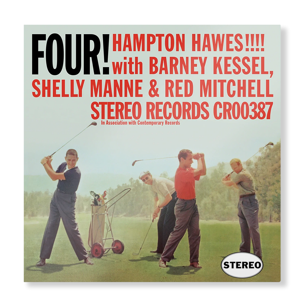 Hampton Hawes - Four! With Barney Kessel, Shelly Manne & Red Mitchell - Contemporary LP [ Record ]