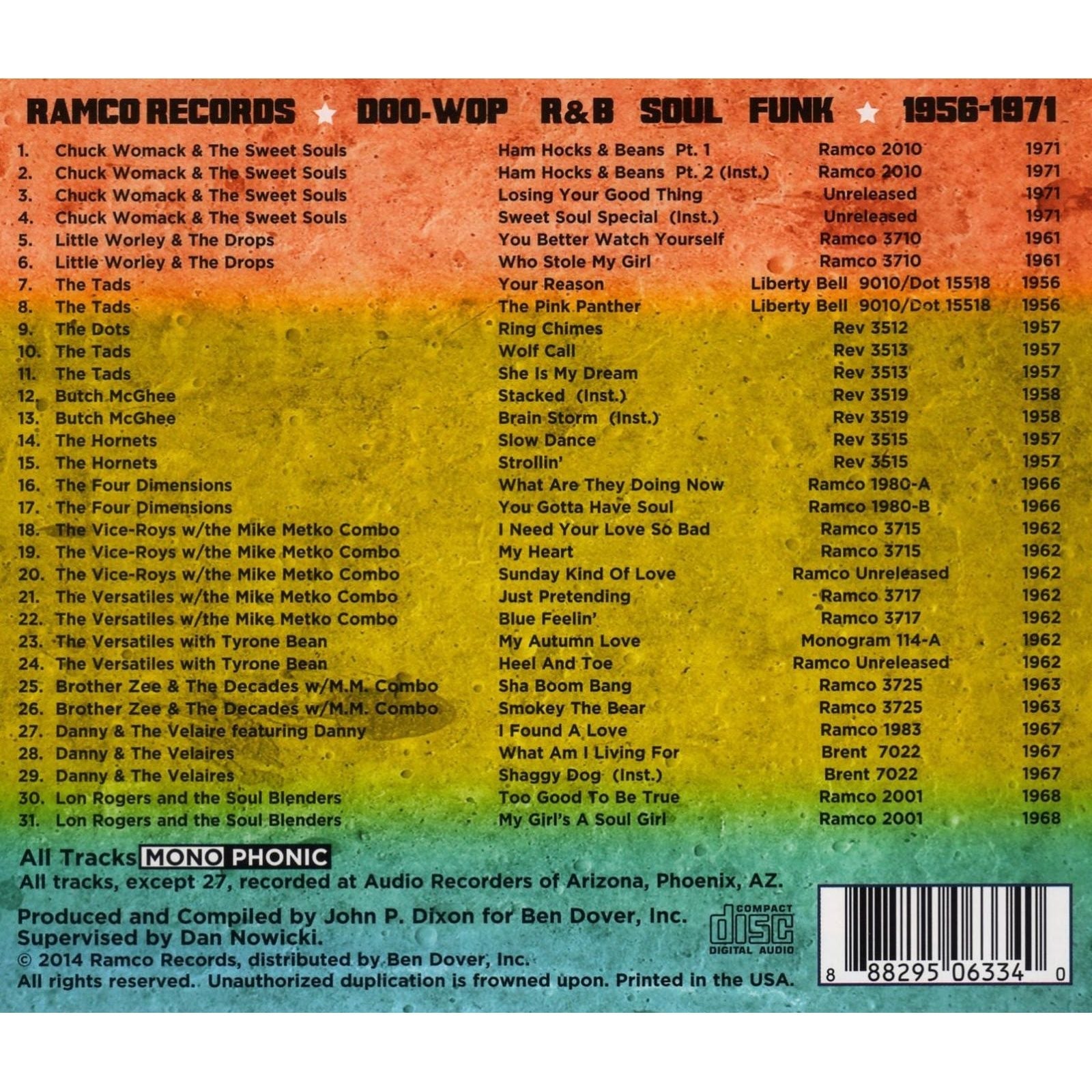 Various Artists - Sha-Boom Bang! Ramco Records 1958-1971 - CD [ Record ]