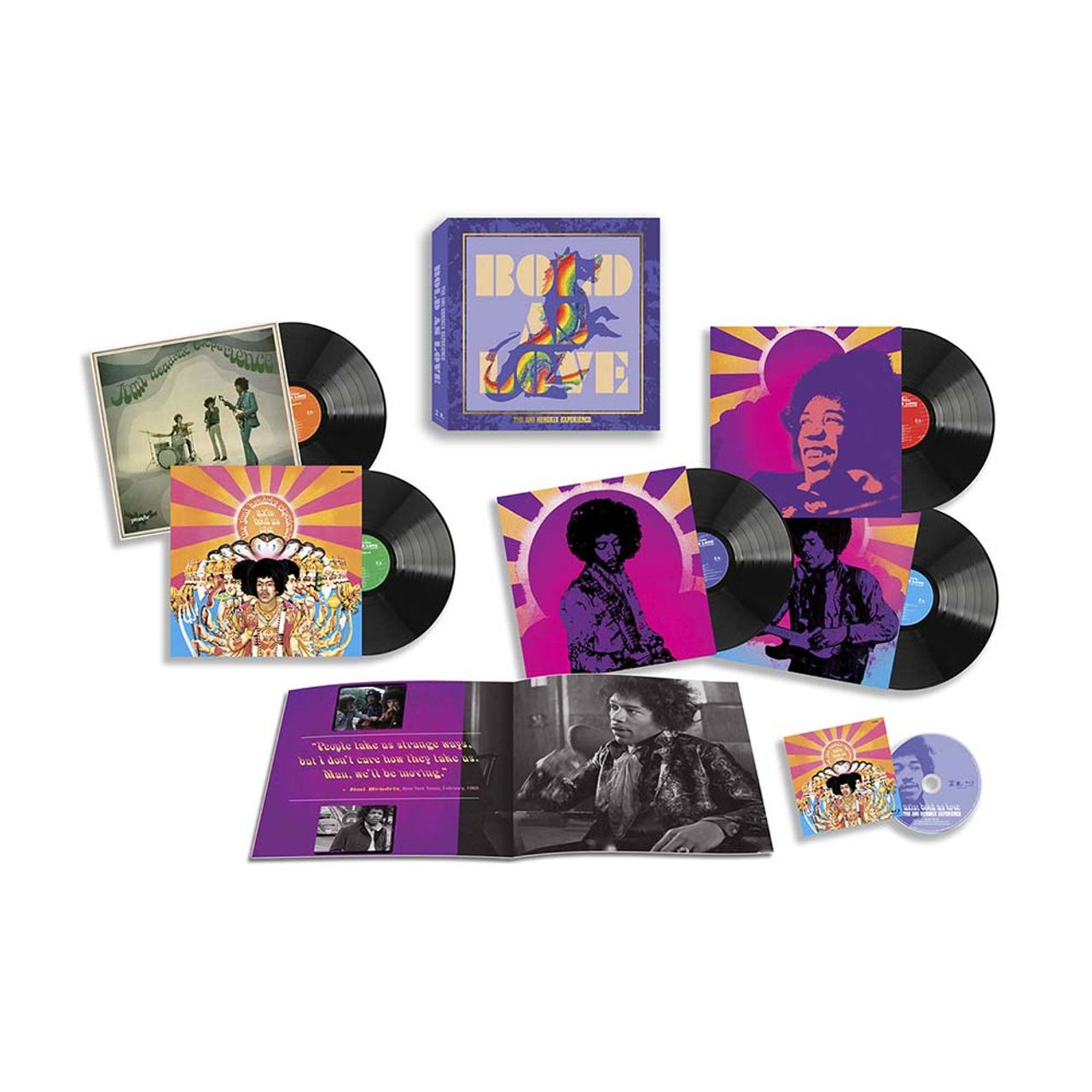 The Jimi Hendrix Experience - Bold as Love (Stereo & Mono) - LP Box Set [ Record ]