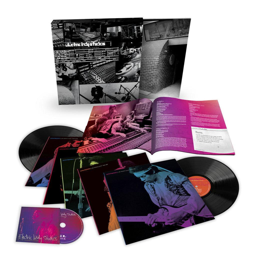 Jimi Hendrix - Electric Lady Studios: A Jimi Hendrix Vision - 5LP & Blu-Ray Box Set [ Record ]