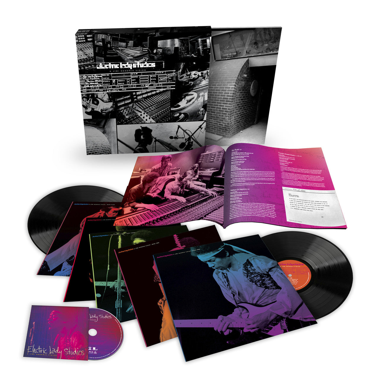 Jimi Hendrix - Electric Lady Studios: A Jimi Hendrix Vision - 5LP & Blu-Ray Box Set [ Record ]