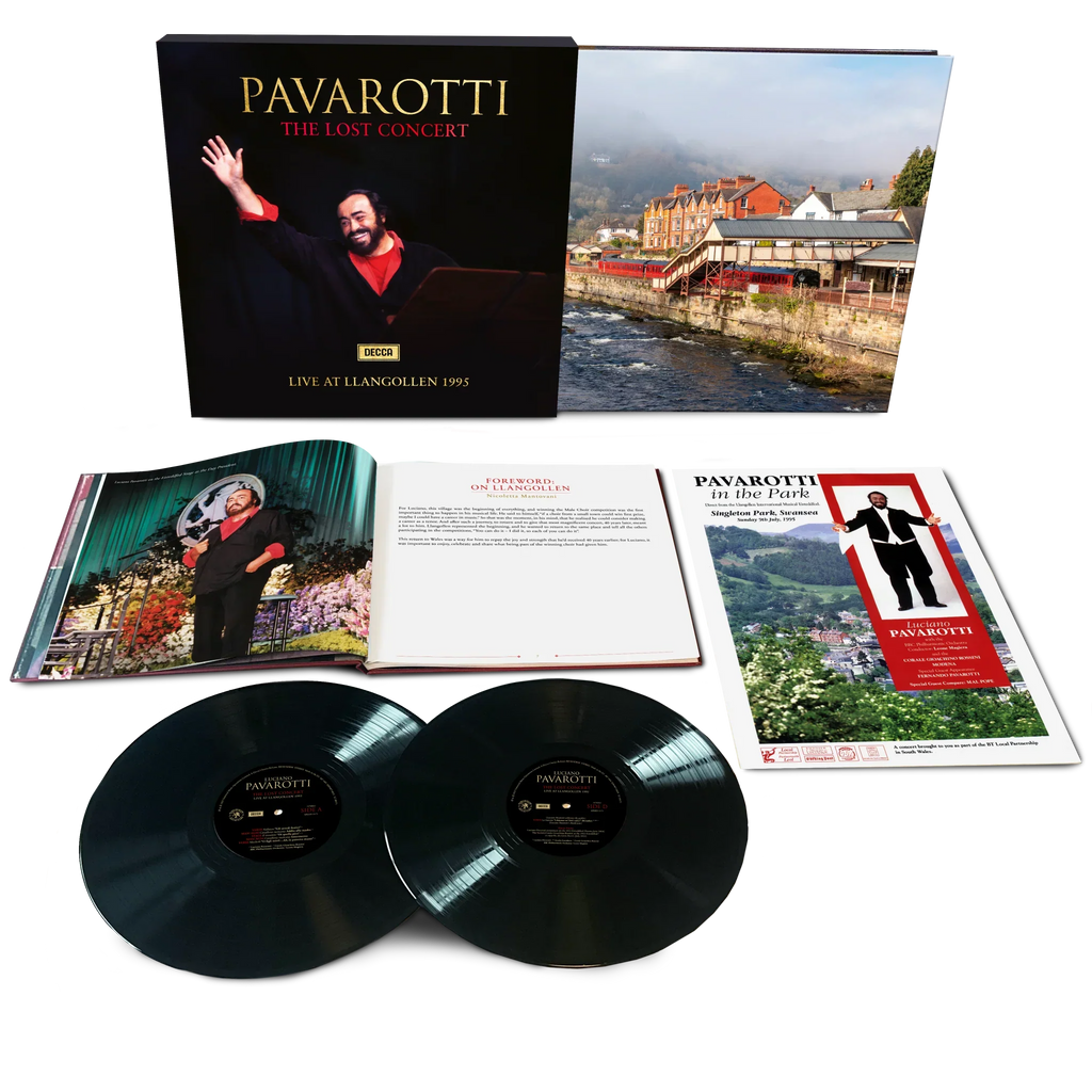 Luciano Pavarotti - The Lost Concert: Live at Llangollen 1995 - LP Box Set [ Record ]