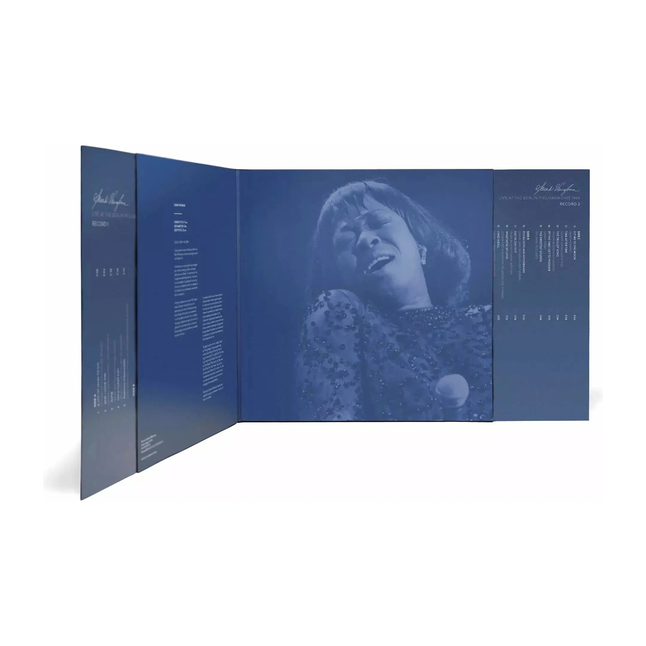 Sarah Vaughan - Live at The Berlin Philharmonie 1969 - The Lost Recordings LP [ Record ]