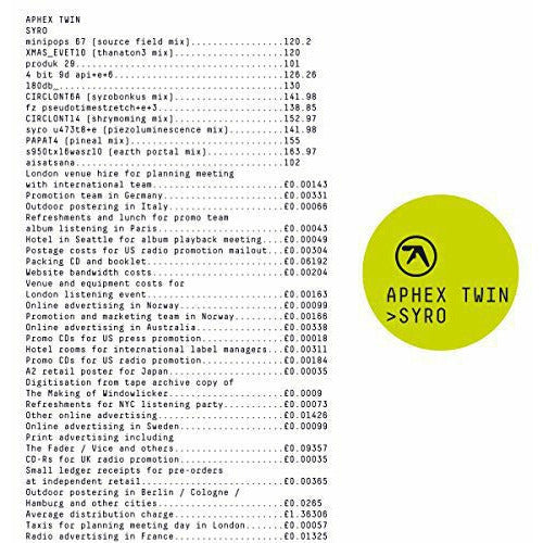 Aphex Twin - Syro - LP [ Record ]