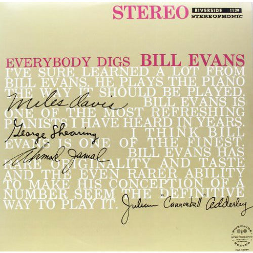 Bill Evans - Everybody Digs Bill Evans - LP [ Record ]