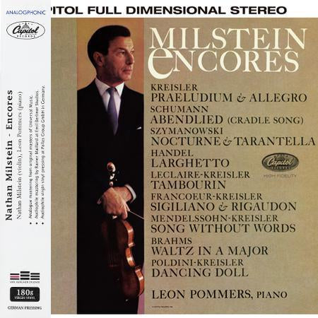 Nathan Milstein - Encores/ Pommers - Analogphonic LP [ Record ]