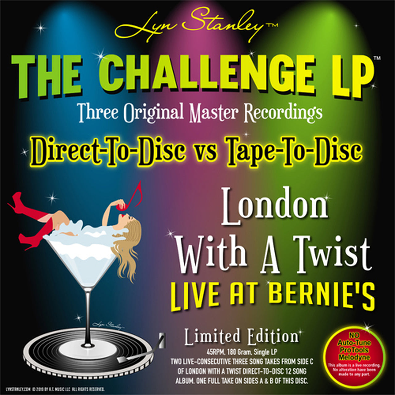 Lyn Stanley London With A Twist - Live At Bernie's - The Challenge - LP [ Record ]