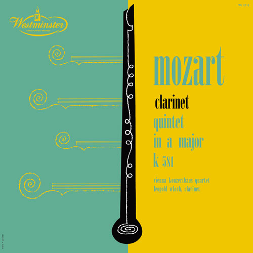 Leopold Wlach Mozart Clarinet Quintet in A Major - Analogphonic LP [ Record ]