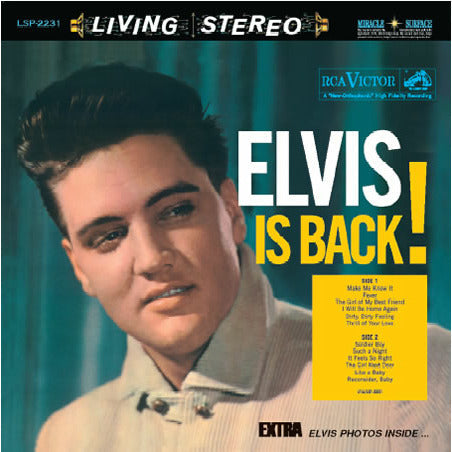 Elvis Presley - Elvis Is Back - Speakers Corner LP [ Record ]