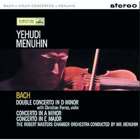 Yehudi Menuhin - Bach: Violin Concerto/ Robert Masters Chamber Orchestra/ Christian Ferras - Speakers Corner LP [ Record ]