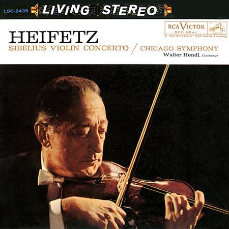 Walter Hendl - Sibelius: Violin Concerto in D Minor/ Jascha Heifetz, violin - Analogue Productions LP [ Record ]