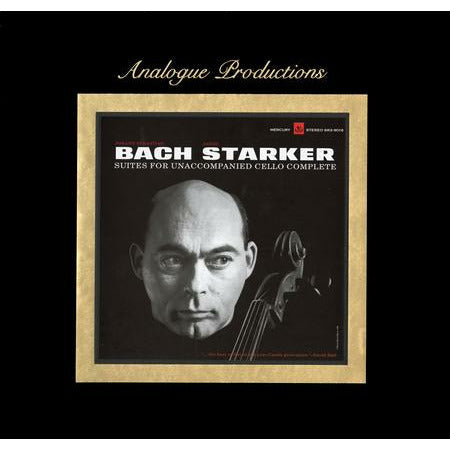 Janos Starker - Bach: Suites for Unaccompanied Cello - Analogue Productions 45 RPM LP Box Set [ Record ]