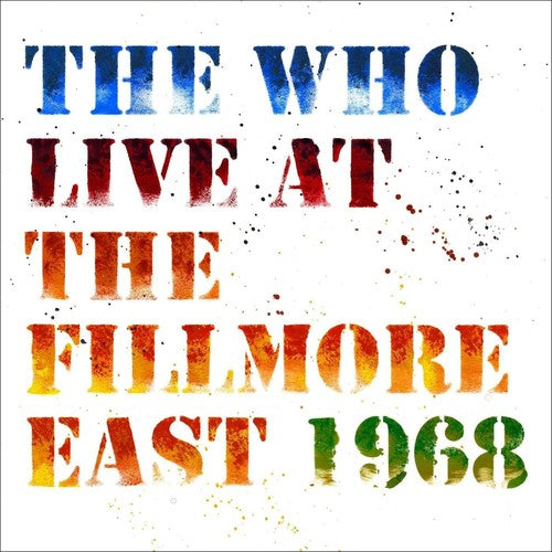 The Who - Live At The Fillmore East - LP [ Record ]