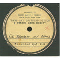 Arizona CD "Rare And Unissued Fiddle & String Band Music" '47-'50 Eck Robertson [ Record ]