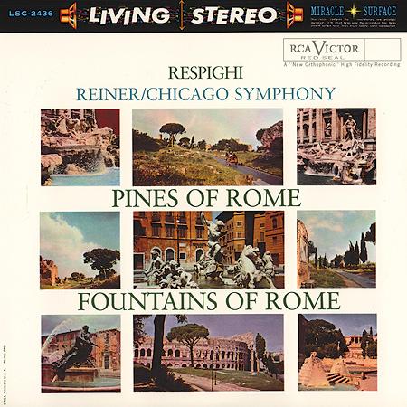 Respighi/Reiner - Pines Of Rome/Fountains Of Rome - Analogue Productions 45rpm LP [ Record ]