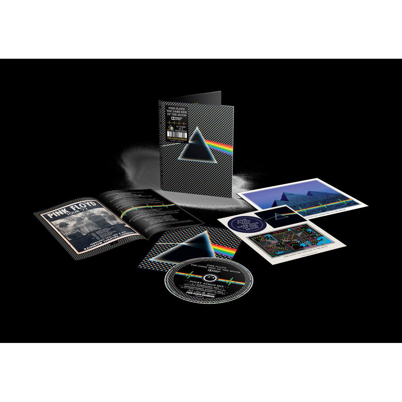Pink Floyd - Dark Side of the Moon (50th Anniversary Remaster + Booklet) - Blu-ray [ Record ]