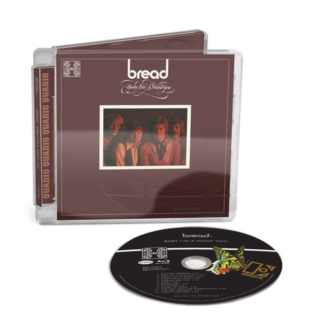 Bread - Baby I'm-A Want You - Quadio Blu-Ray Audio Disc [ Record ]