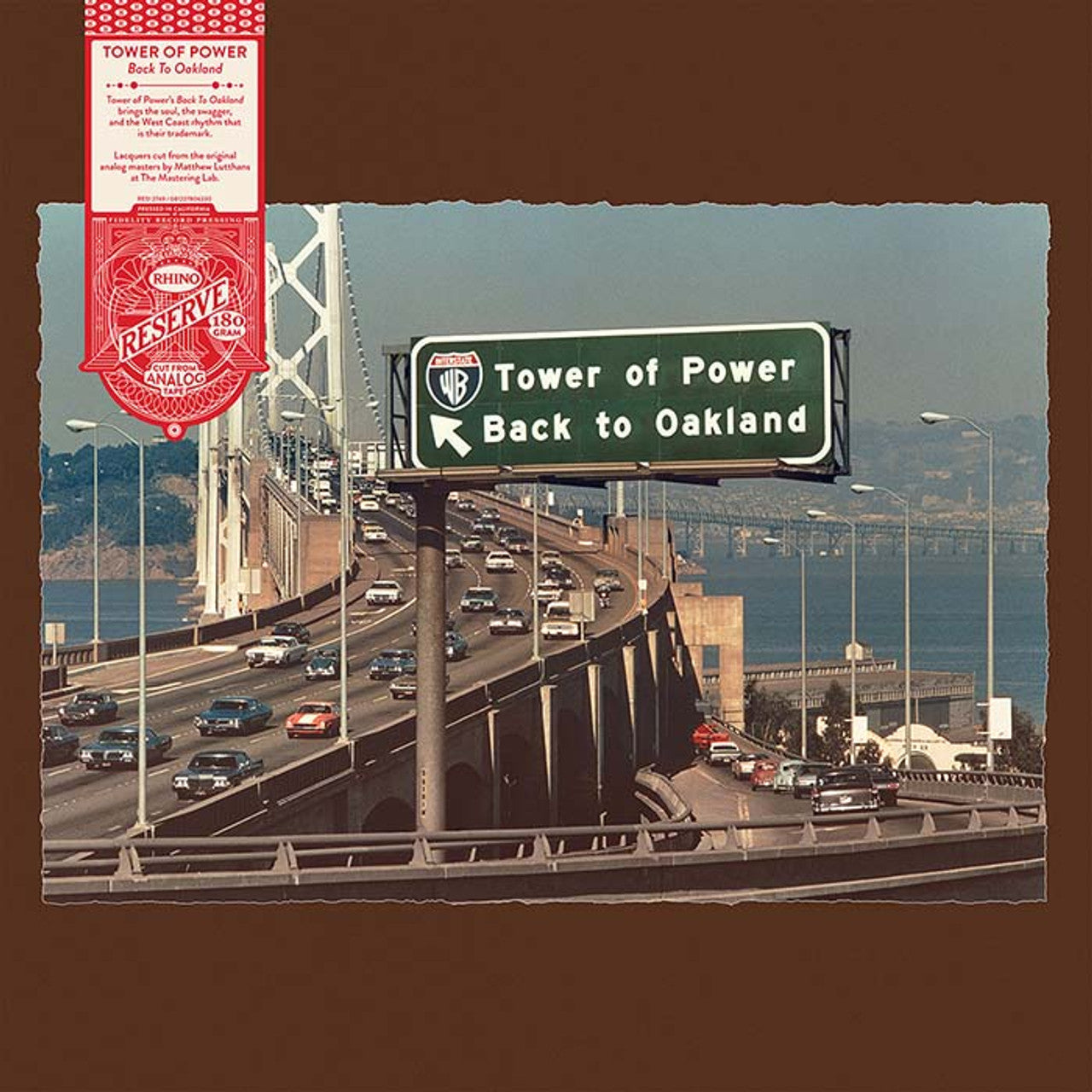 Tower of Power - Back to Oakland - Rhino Reserve LP [ Record ]