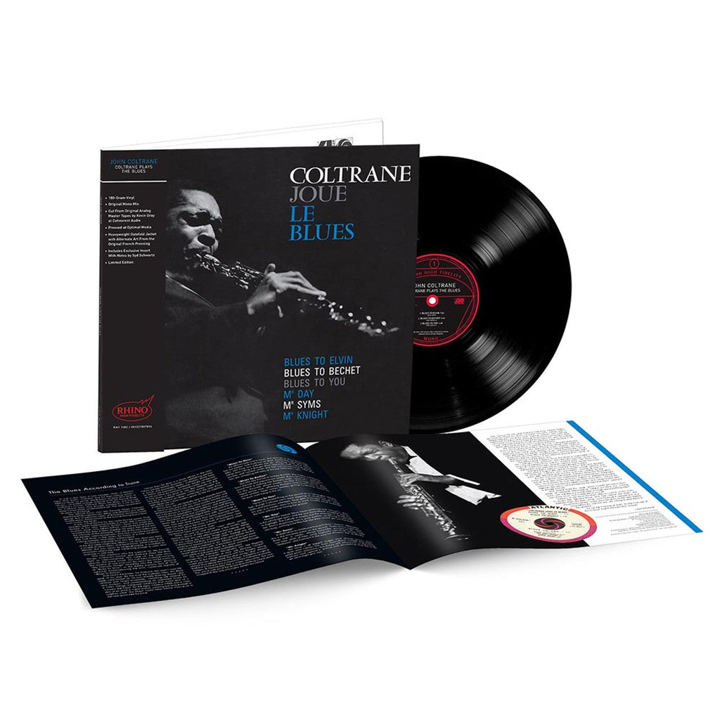 John Coltrane - Coltrane Plays the Blues - Rhino Hi-Fi LP [ Record ]