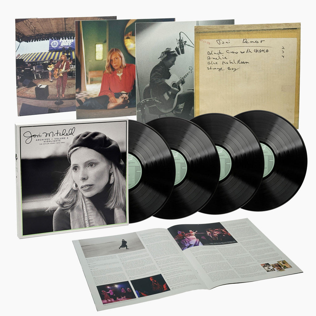 Joni Mitchell - Archives, Volume 4 Highlights: The Asylum Years (1976 - 1980) - Boxed Set LP [ Record ]