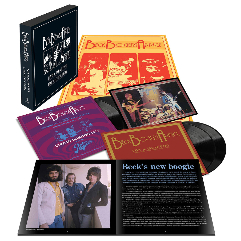 Beck Bogert & Appice - Live 1973 & 1974 - Box Set LP [ Record ]
