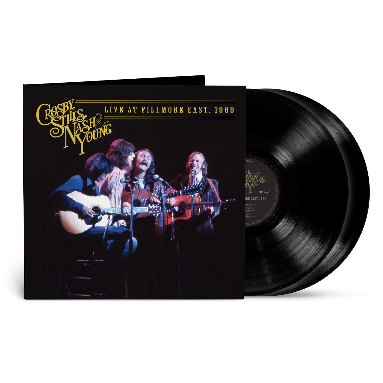Crosby, Stills, Nash & Young - Live at Fillmore East, 1969 - Clear Vinyl - LP [ Record ]