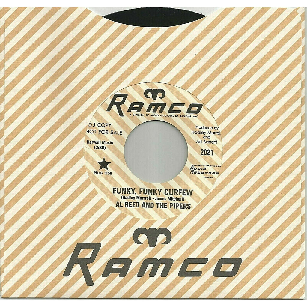Al Reed / Soul Blenders Funky, Funky Curfew & Funky Night Club - 45 rpm 7" [ Record ]
