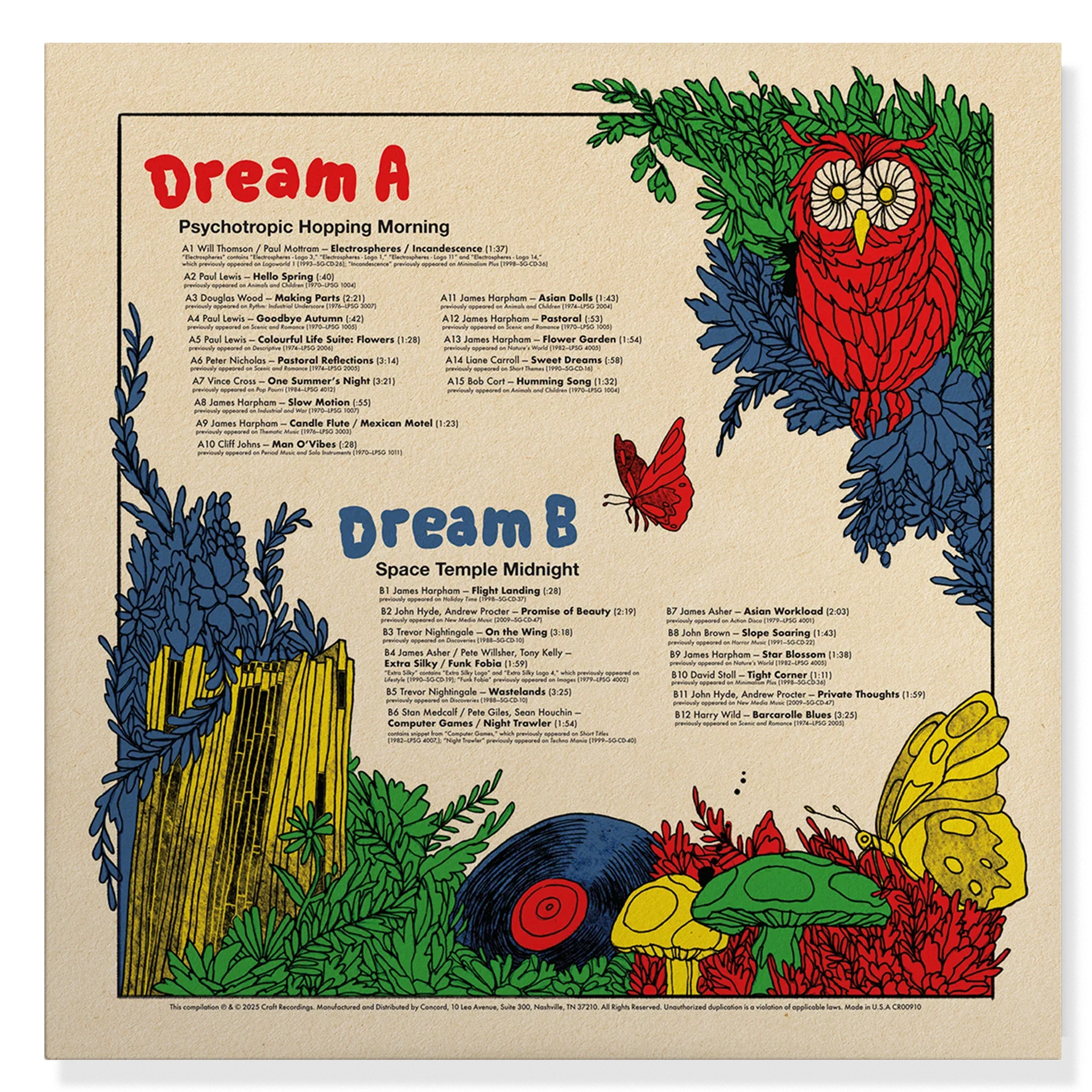 Jazz Dispensary presents Dream A Dream With Studio G: Cratedigger's Archive (1970-2009) - LP [ Record ]