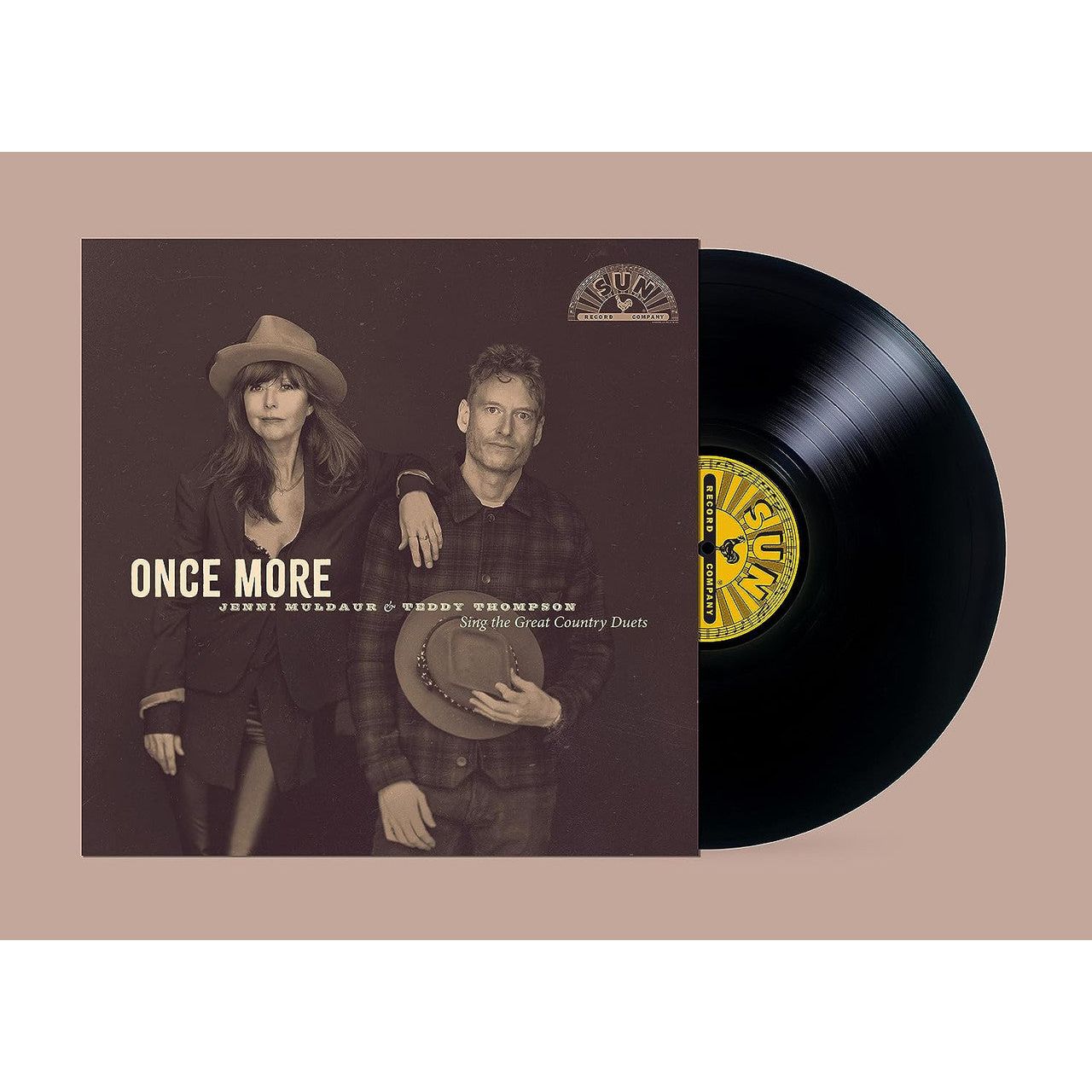 Jenni Muldaur & Teddy Thompson - Once More: Sing the Great Country Duets - LP [ Record ]