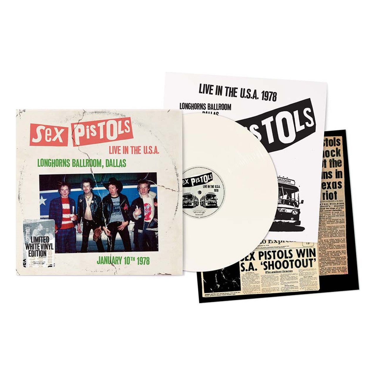Sex Pistols - Live in the USA 1978: Longhorn Ballroom, Dallas - LP [ Record ]