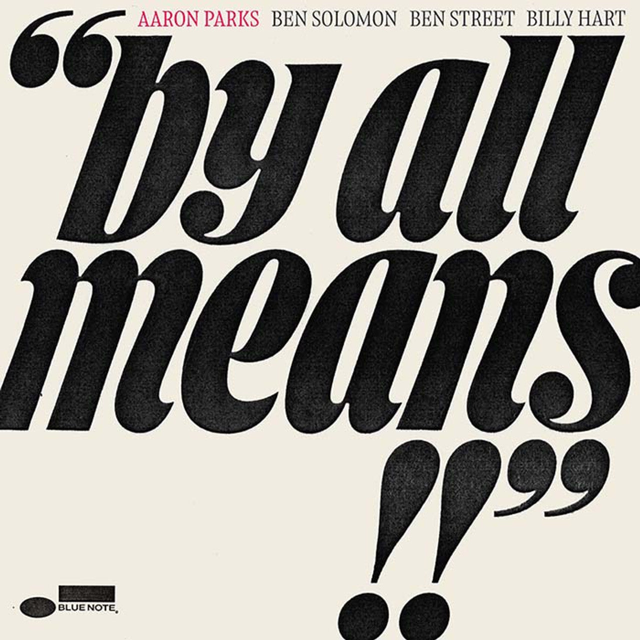 Aaron Parks - By All Means - LP [ Record ]