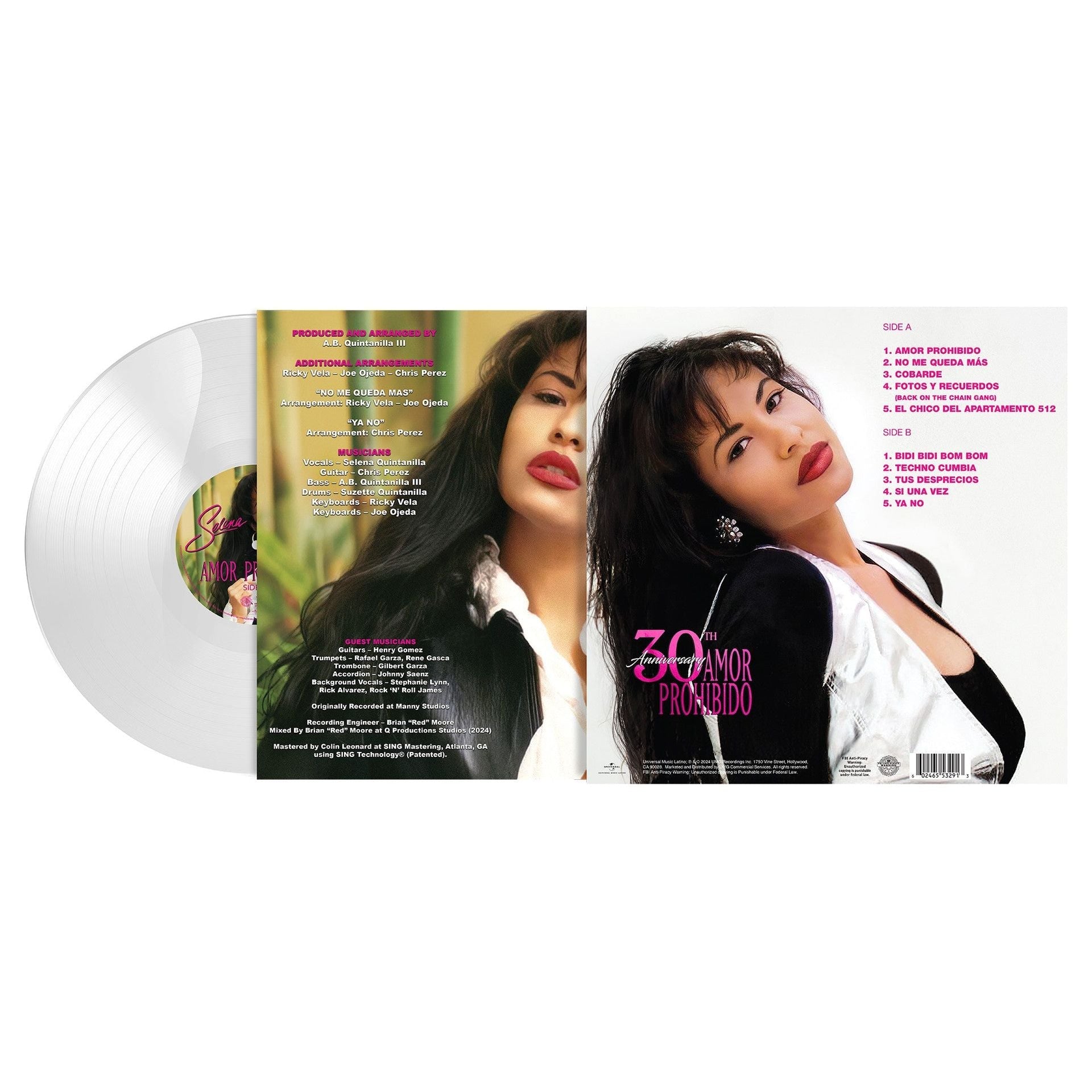 Selena - Amor Prohibido (30th Anniversary) - LP [ Record ]