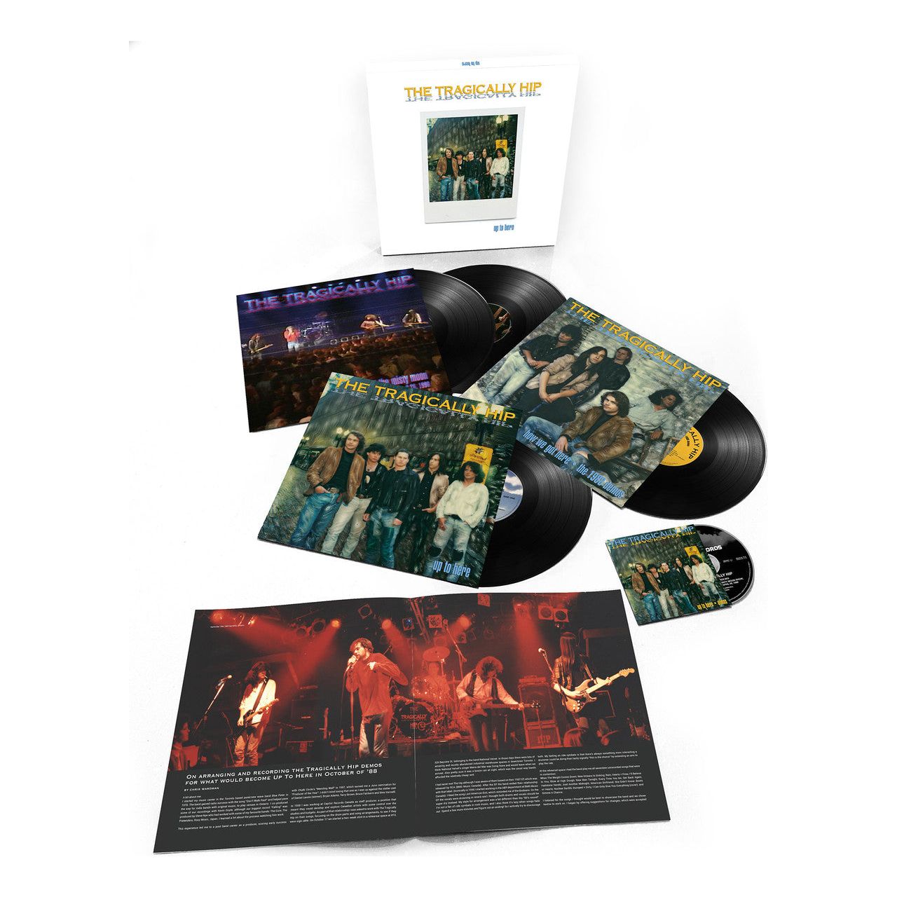 The Tragically Hip - Up to Here (Deluxe Edition) - Blu Ray Audio + 4 LP Boxed Set [ Record ]